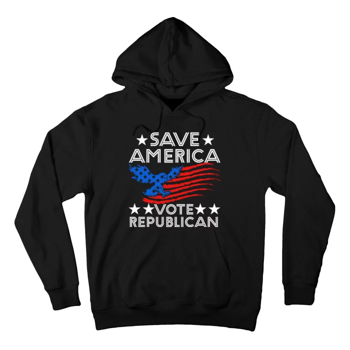 Save America Vote Republican Proud Conservative American Hoodie