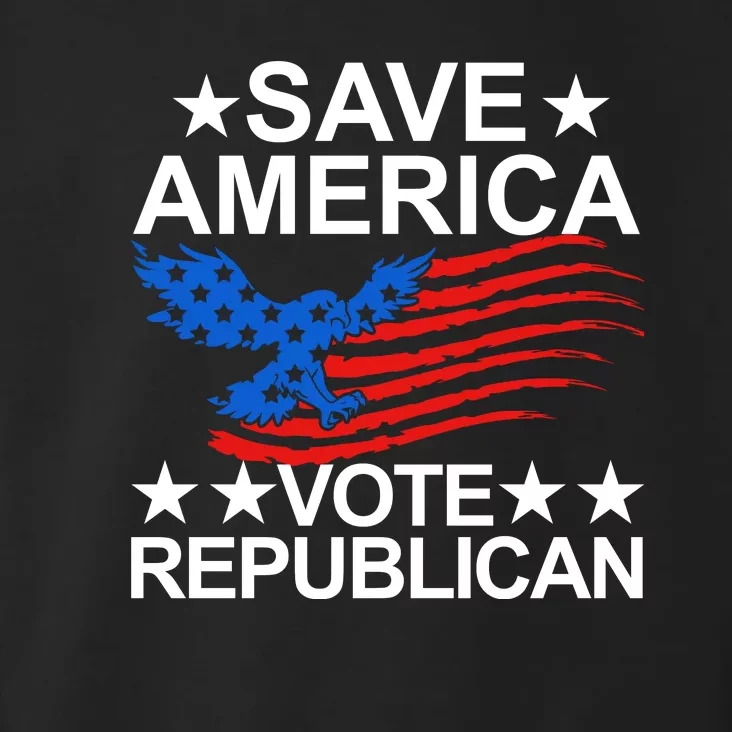 Save America Vote Republican Proud Conservative American Toddler Hoodie