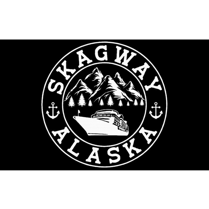 Skagway Alaska Vacation Souvenir And Cruise Gifts Bumper Sticker