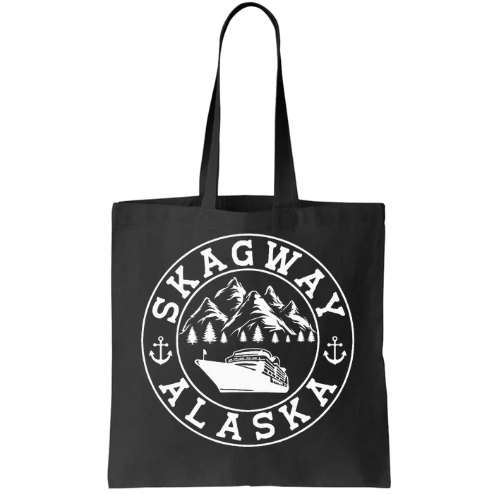 Skagway Alaska Vacation Souvenir And Cruise Gifts Tote Bag