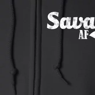 Savage AF Full Zip Hoodie