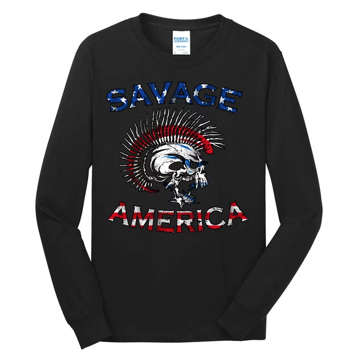 Savage America Tall Long Sleeve T-Shirt