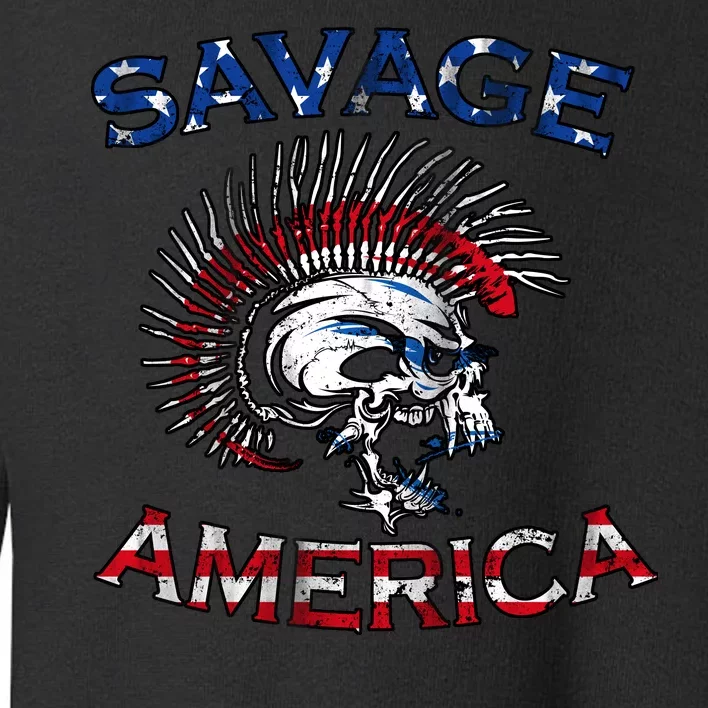 Savage America Toddler Sweatshirt