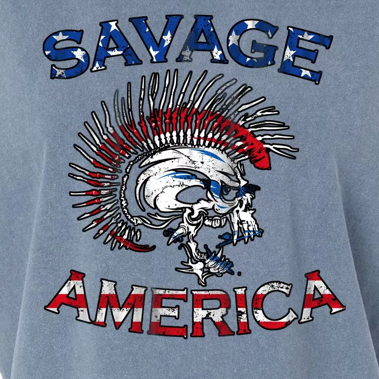 Savage America Garment-Dyed Women's Muscle Tee