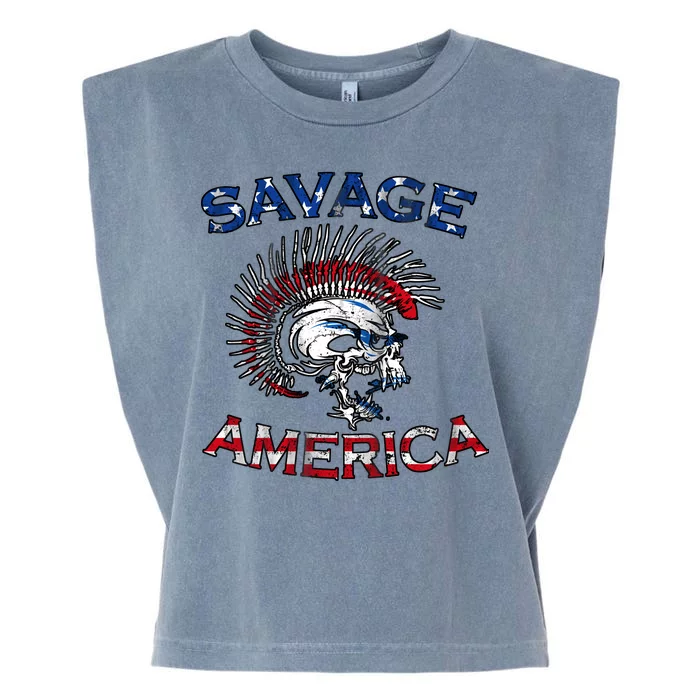 Savage America Garment-Dyed Women's Muscle Tee