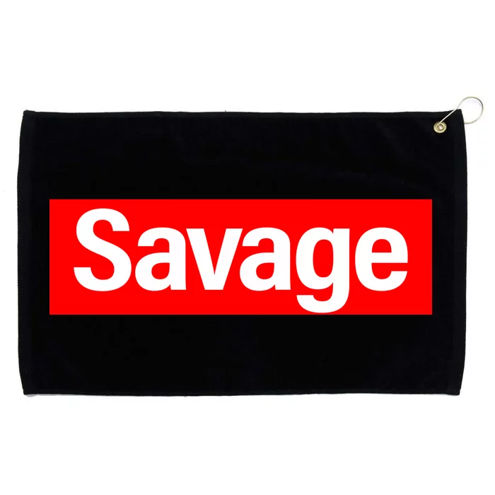 Savage Logo Grommeted Golf Towel