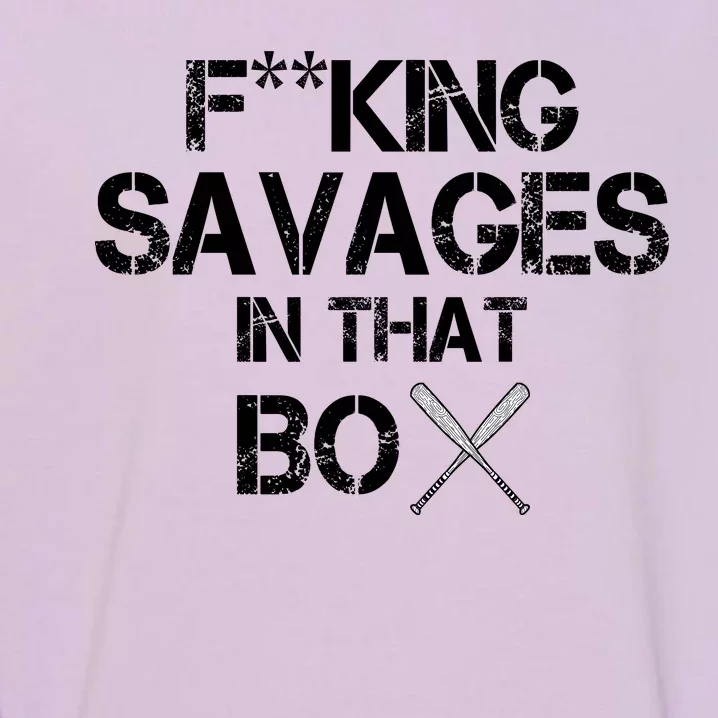 Savages In That Box Garment-Dyed Sweatshirt