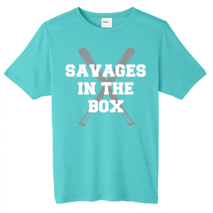 Savages In The Box Baseball Bats ChromaSoft Performance T-Shirt