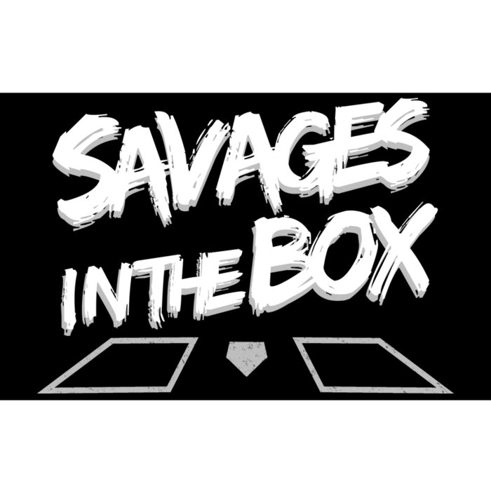 Savages in The Box New York baseball Bumper Sticker