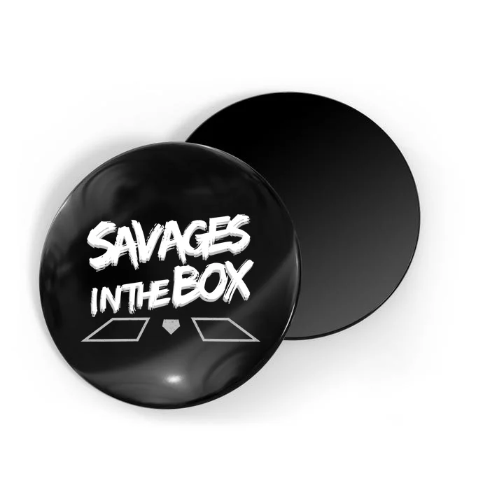 Savages in The Box New York baseball Magnet