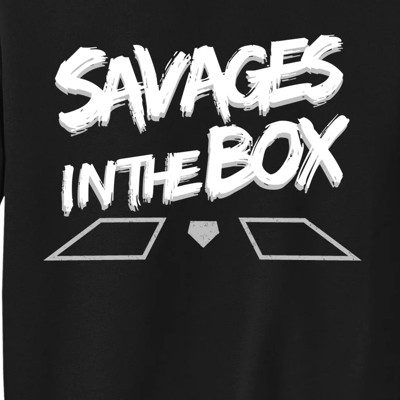 Savages in The Box New York baseball Tall Sweatshirt