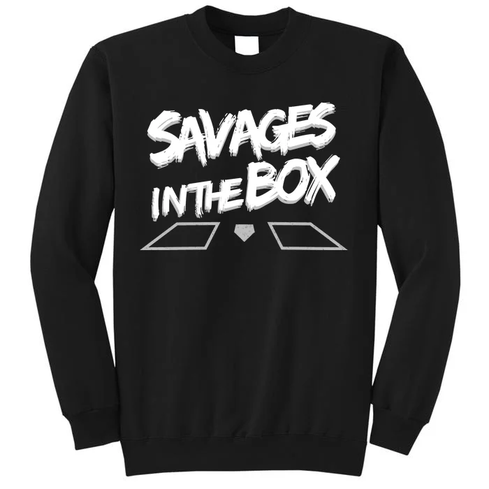 Savages in The Box New York baseball Tall Sweatshirt