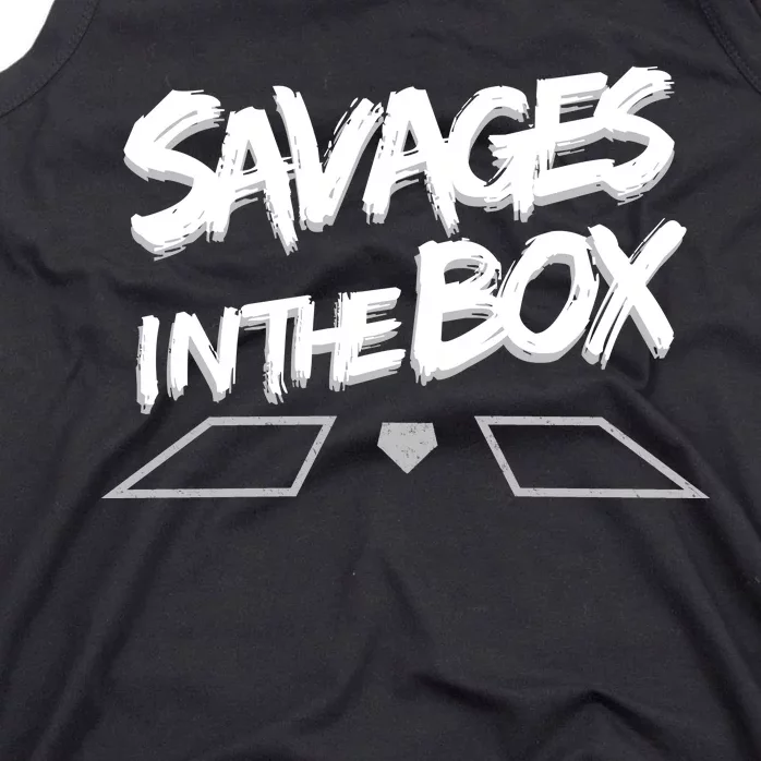 Savages in The Box New York baseball Tank Top