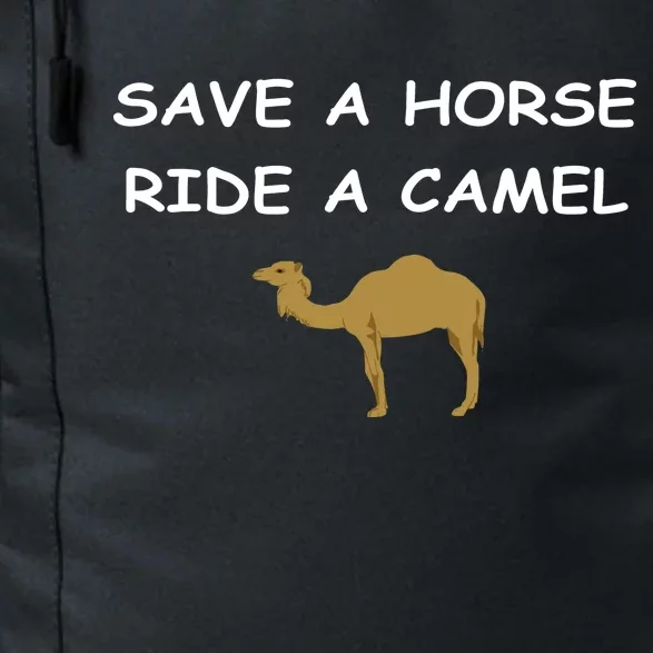 Save A Horse Ride A Camel Funny Daily Commute Backpack