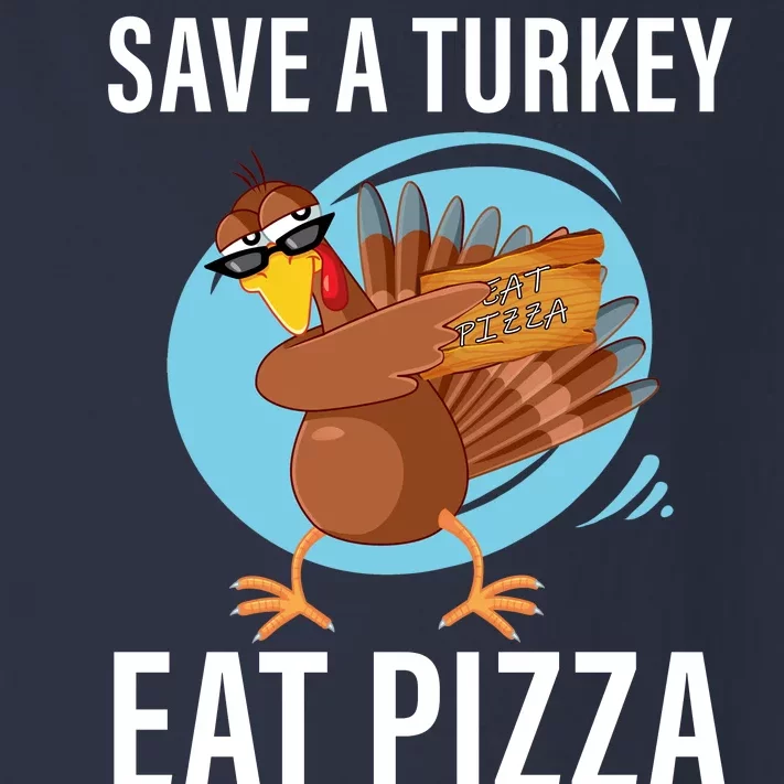 Save A Turkey Eat A Pizza Toddler Long Sleeve Shirt