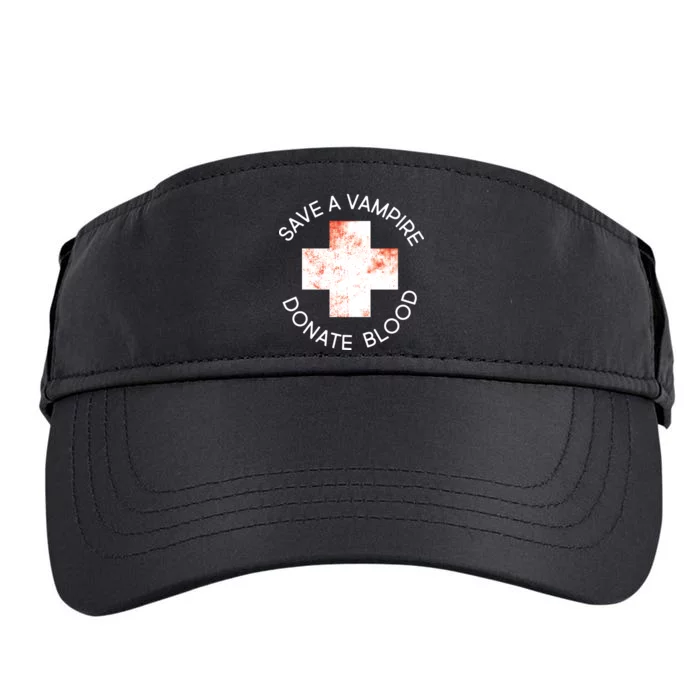 Save A Vampire Donate Blood Adult Drive Performance Visor