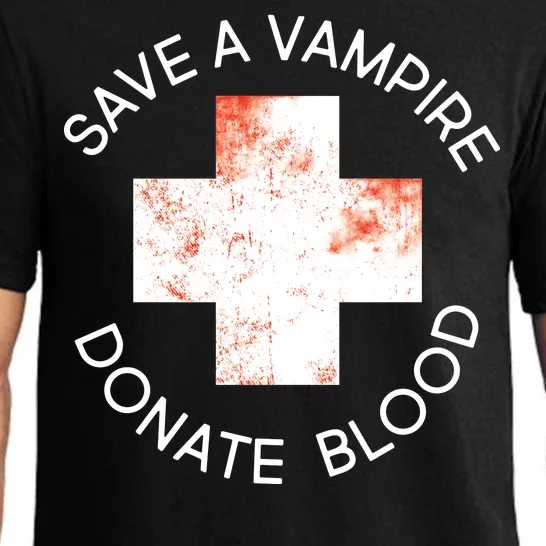 Save A Vampire Donate Blood Pajama Set