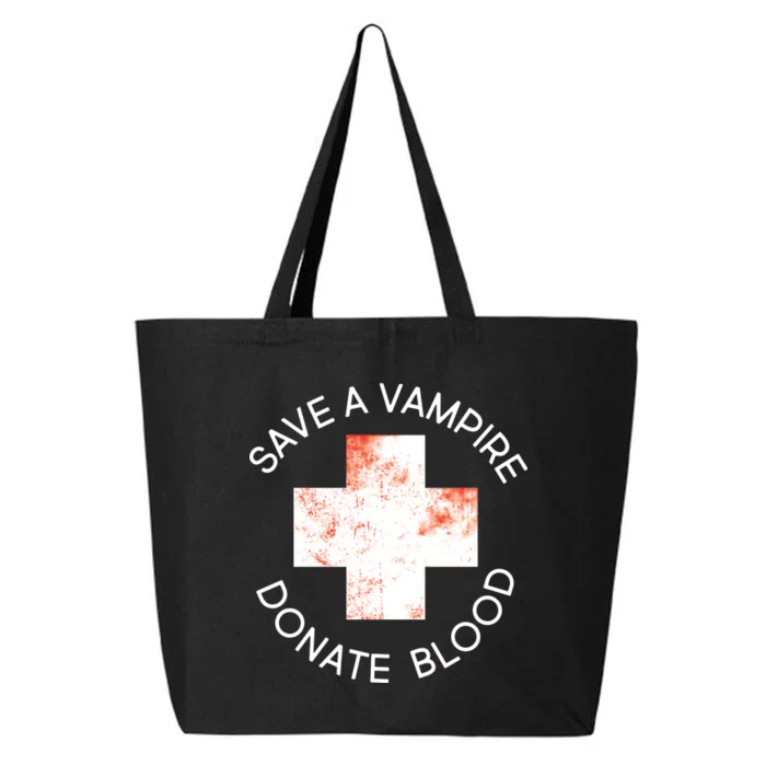 Save A Vampire Donate Blood 25L Jumbo Tote