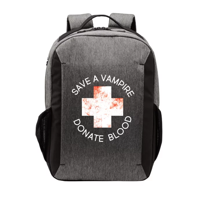 Save A Vampire Donate Blood Vector Backpack