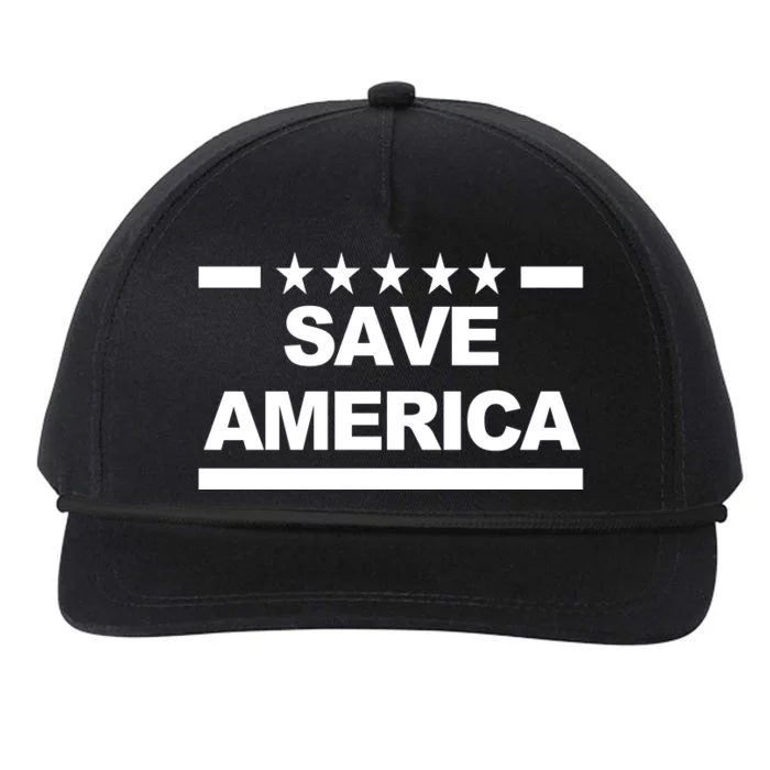 Save America Pro American Snapback Five-Panel Rope Hat