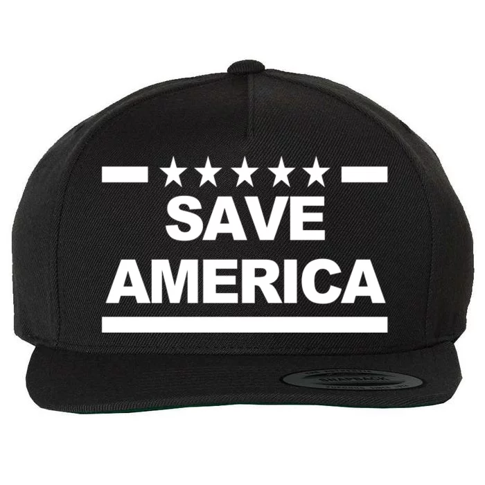 Save America Pro American Wool Snapback Cap