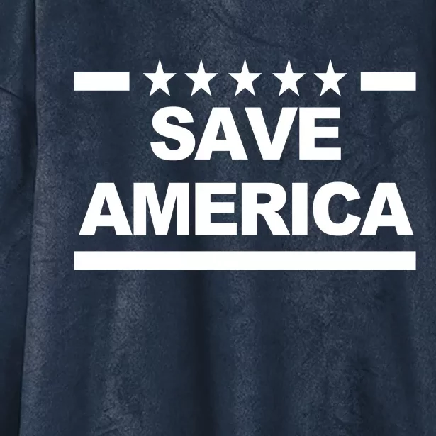 Save America Pro American Hooded Wearable Blanket