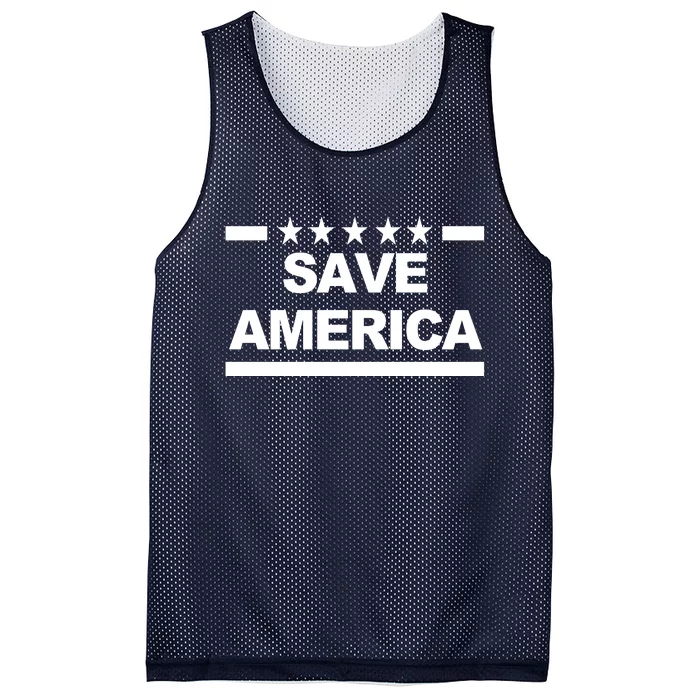 Save America Pro American Mesh Reversible Basketball Jersey Tank