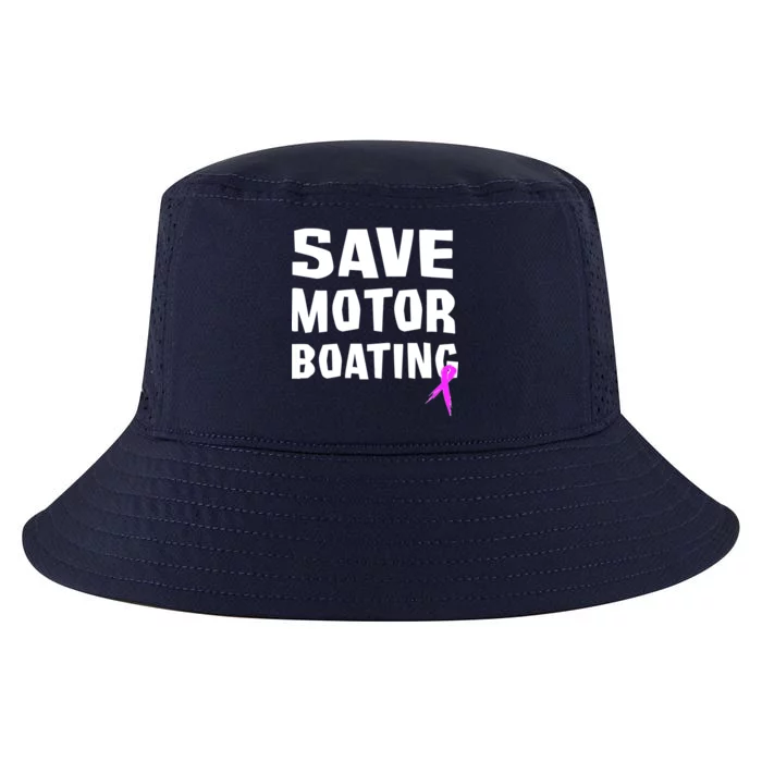 Save Motor Boating Breast Cancer Cool Comfort Performance Bucket Hat