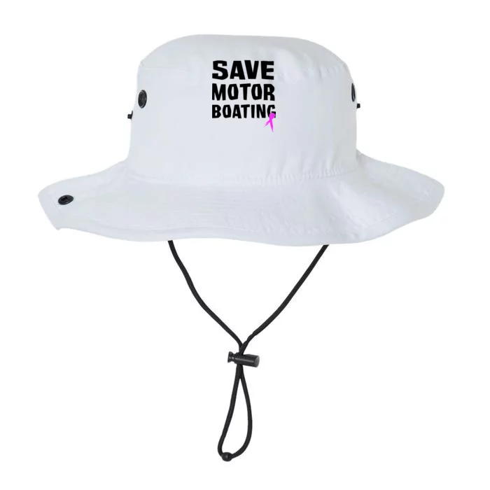 Save Motor Boating Breast Cancer Legacy Cool Fit Booney Bucket Hat