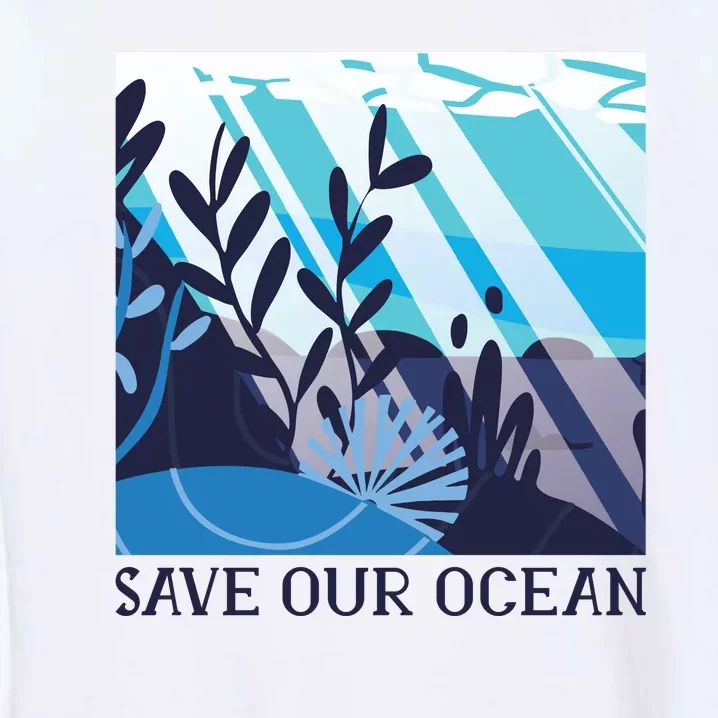 Save Our Ocean Garment-Dyed Sweatshirt