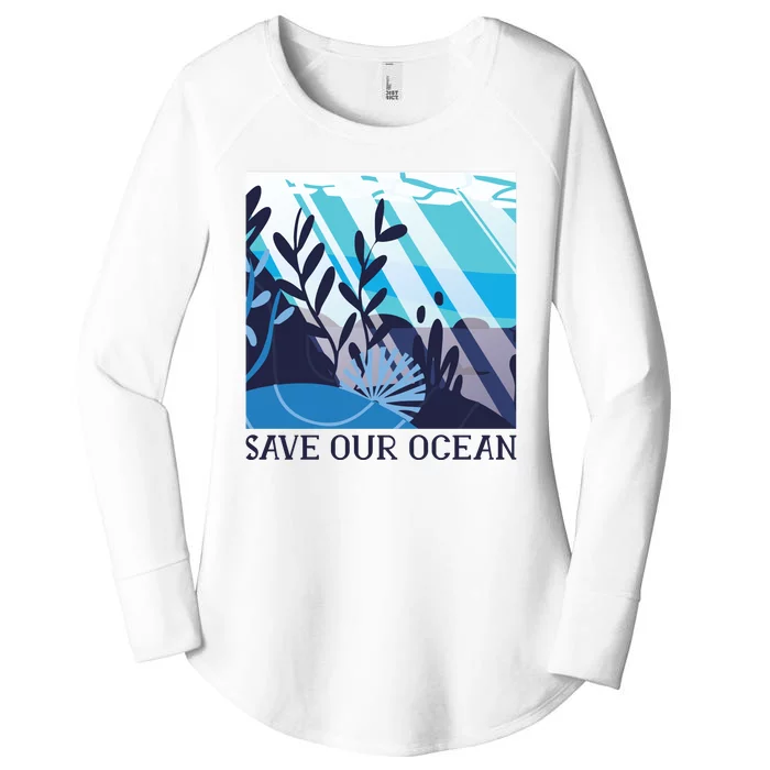 Save Our Ocean Women's Perfect Tri Tunic Long Sleeve Shirt