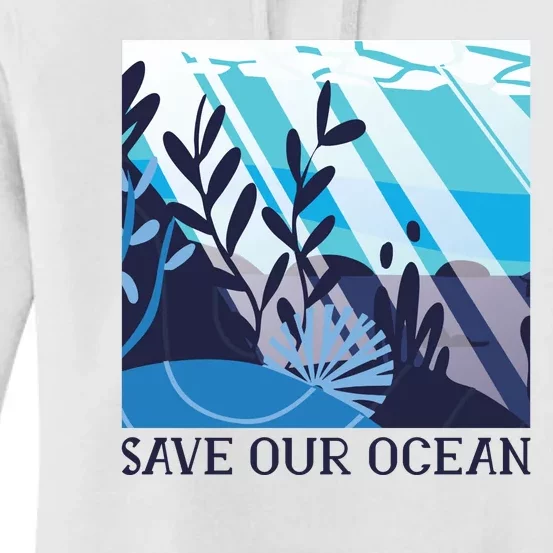 Save Our Ocean Women's Pullover Hoodie