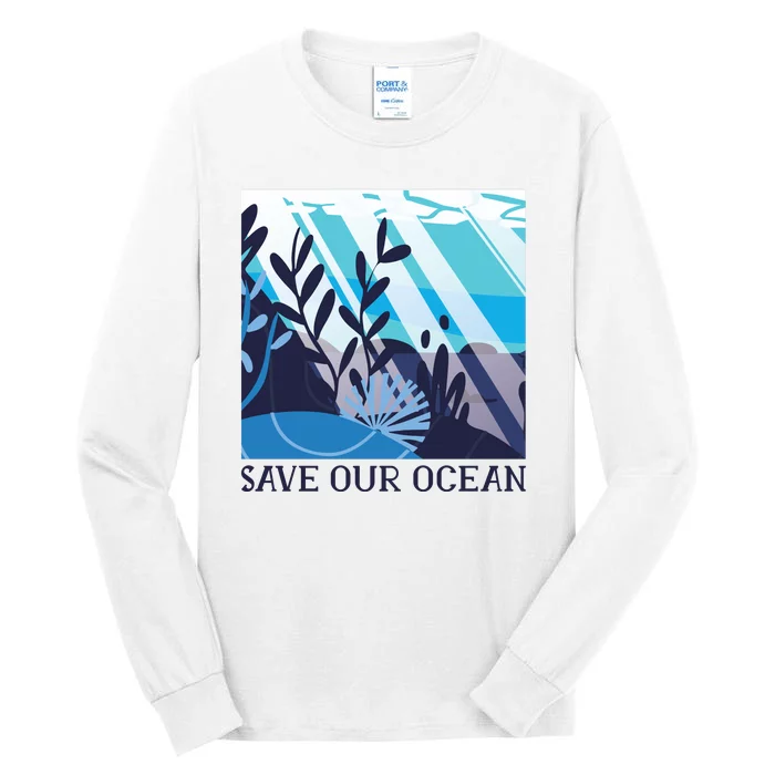 Save Our Ocean Tall Long Sleeve T-Shirt