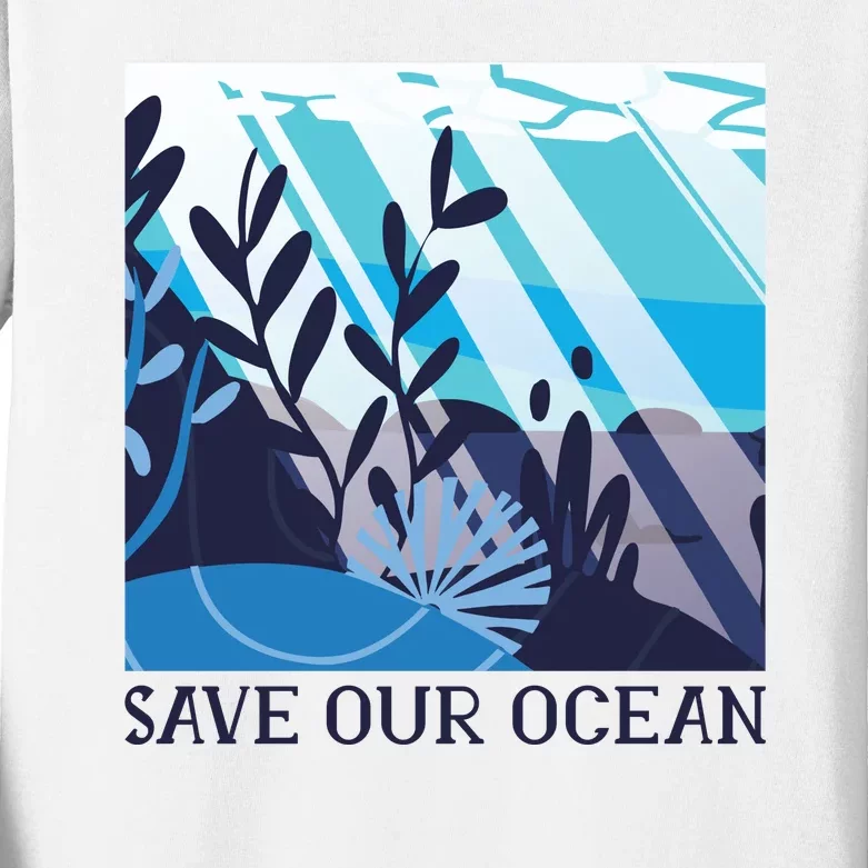 Save Our Ocean Kids Long Sleeve Shirt