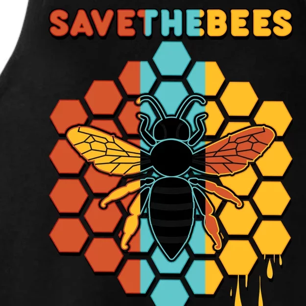 Save The Bees Ladies Tri-Blend Wicking Tank