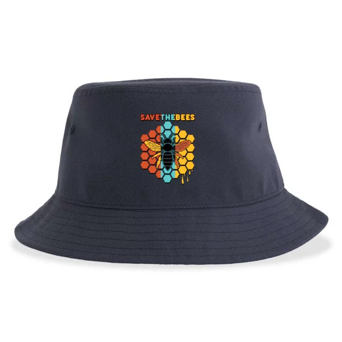 Save The Bees Sustainable Bucket Hat