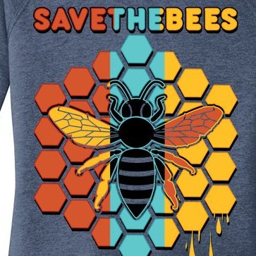 Save The Bees Women’s Perfect Tri Tunic Long Sleeve Shirt
