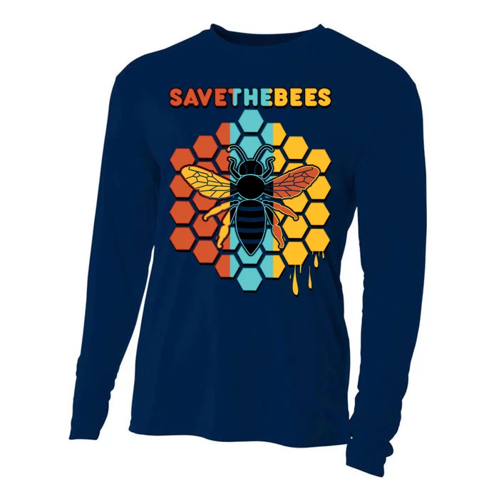 Save The Bees Cooling Performance Long Sleeve Crew