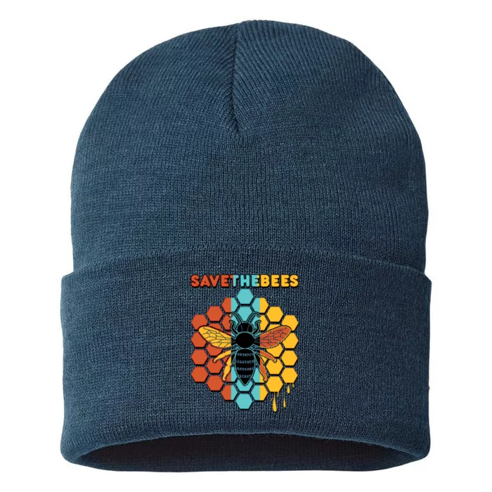 Save The Bees Sustainable Knit Beanie