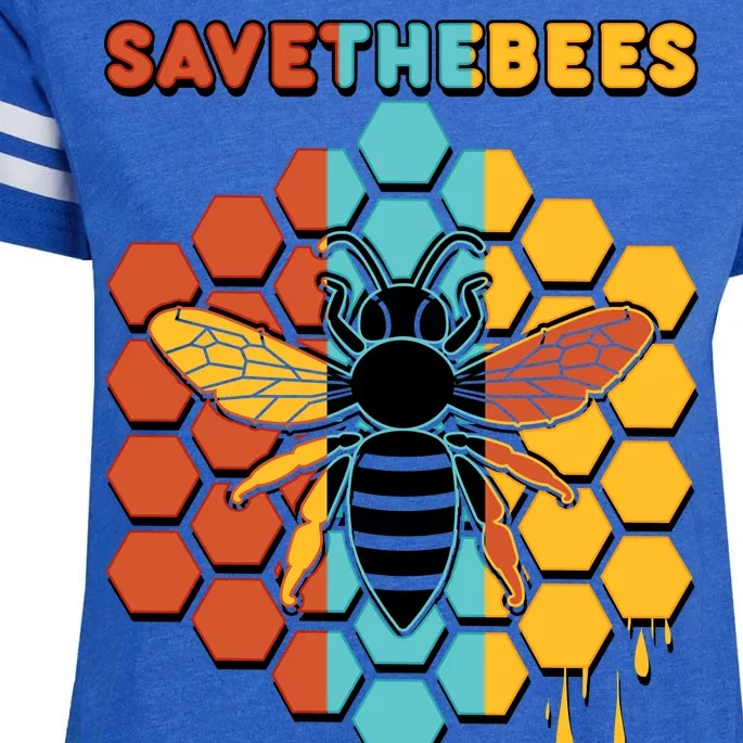 Save The Bees Enza Ladies Jersey Football T-Shirt