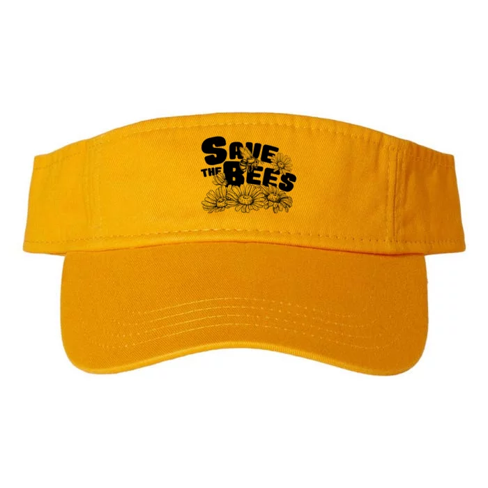 Save The Bees Floral Valucap Bio-Washed Visor