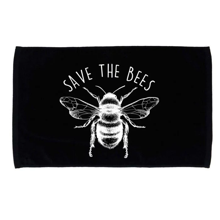 Save The Bees Vintage Microfiber Hand Towel