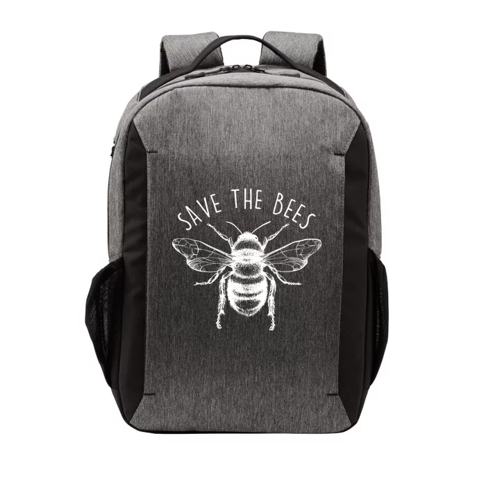 Save The Bees Vintage Vector Backpack