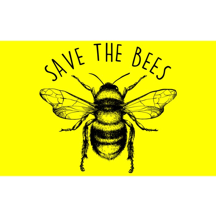 Save The Bees Vintage Bumper Sticker