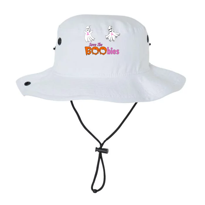 Save The Boobies Halloween Ghost Legacy Cool Fit Booney Bucket Hat