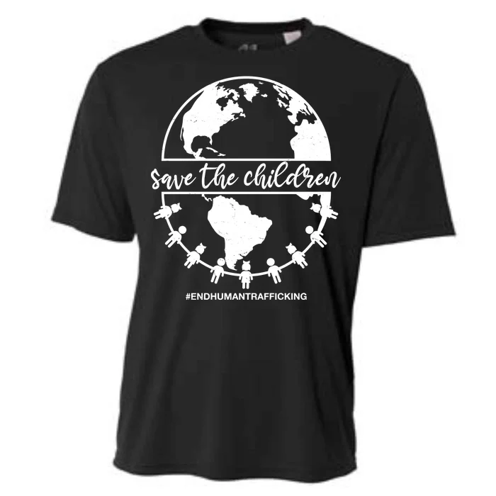 Save The Children End Human Trafficking Cooling Performance Crew T-Shirt