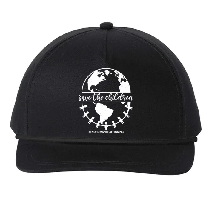 Save The Children End Human Trafficking Snapback Five-Panel Rope Hat