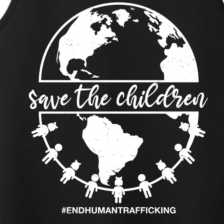 Save The Children End Human Trafficking Performance Tank