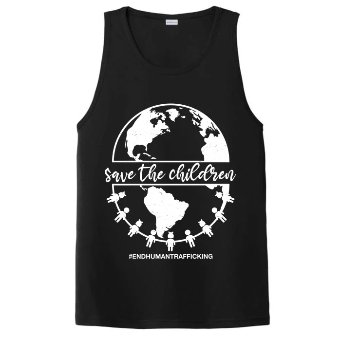 Save The Children End Human Trafficking Performance Tank