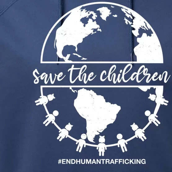 Save The Children End Human Trafficking Performance Fleece Hoodie